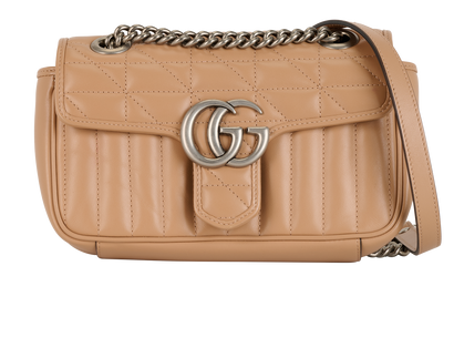 Marmont, &pound;1,200, Handbags, Nude, Leather, Front view